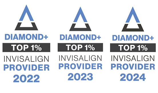 Diamond plus invisalign